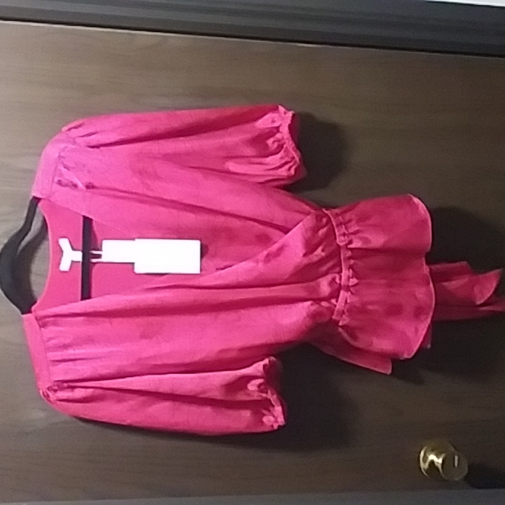 NWT Joie Macie top in Fuschia - Picture 6 of 14